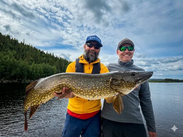 Brochet de 120 cm, Rivière